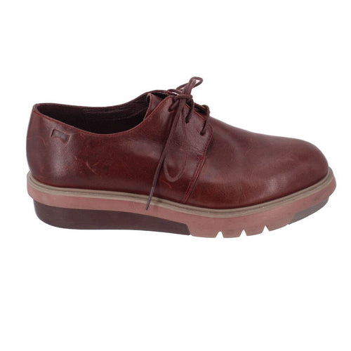 CAMPER LEATHER LOAFERS MAROON 38 EU | 7.5 US