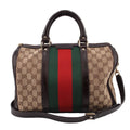 GUCCI BOSTON SATCHELS TAN