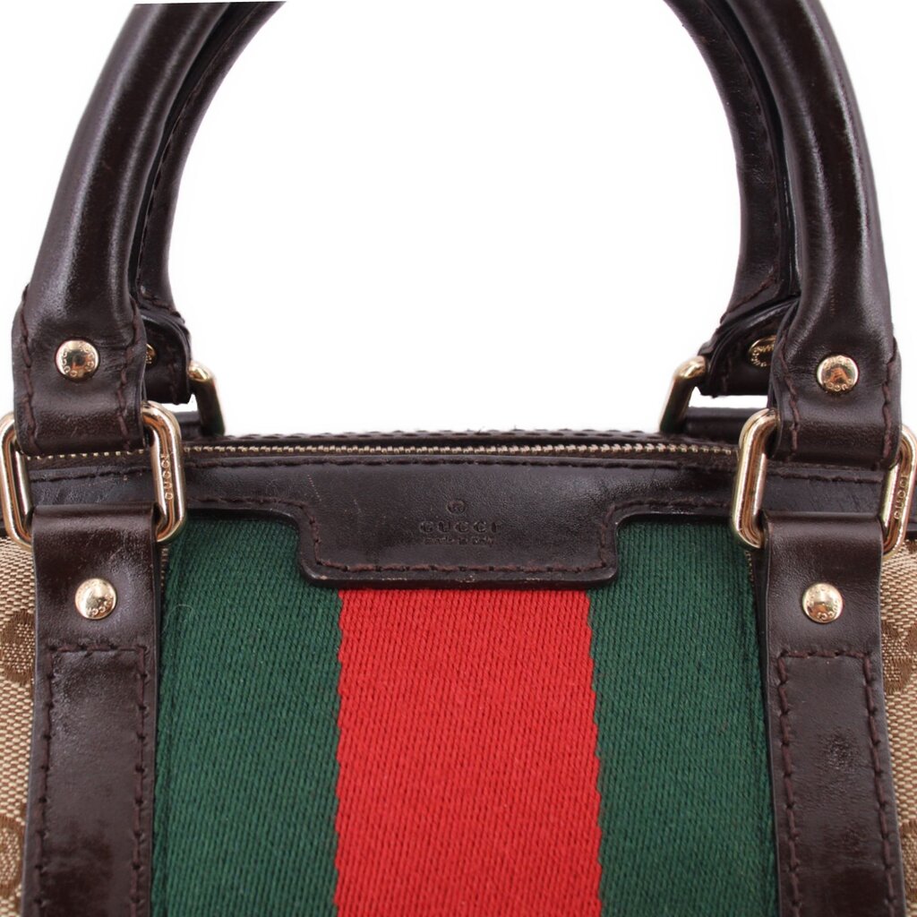 GUCCI BOSTON SATCHELS TAN