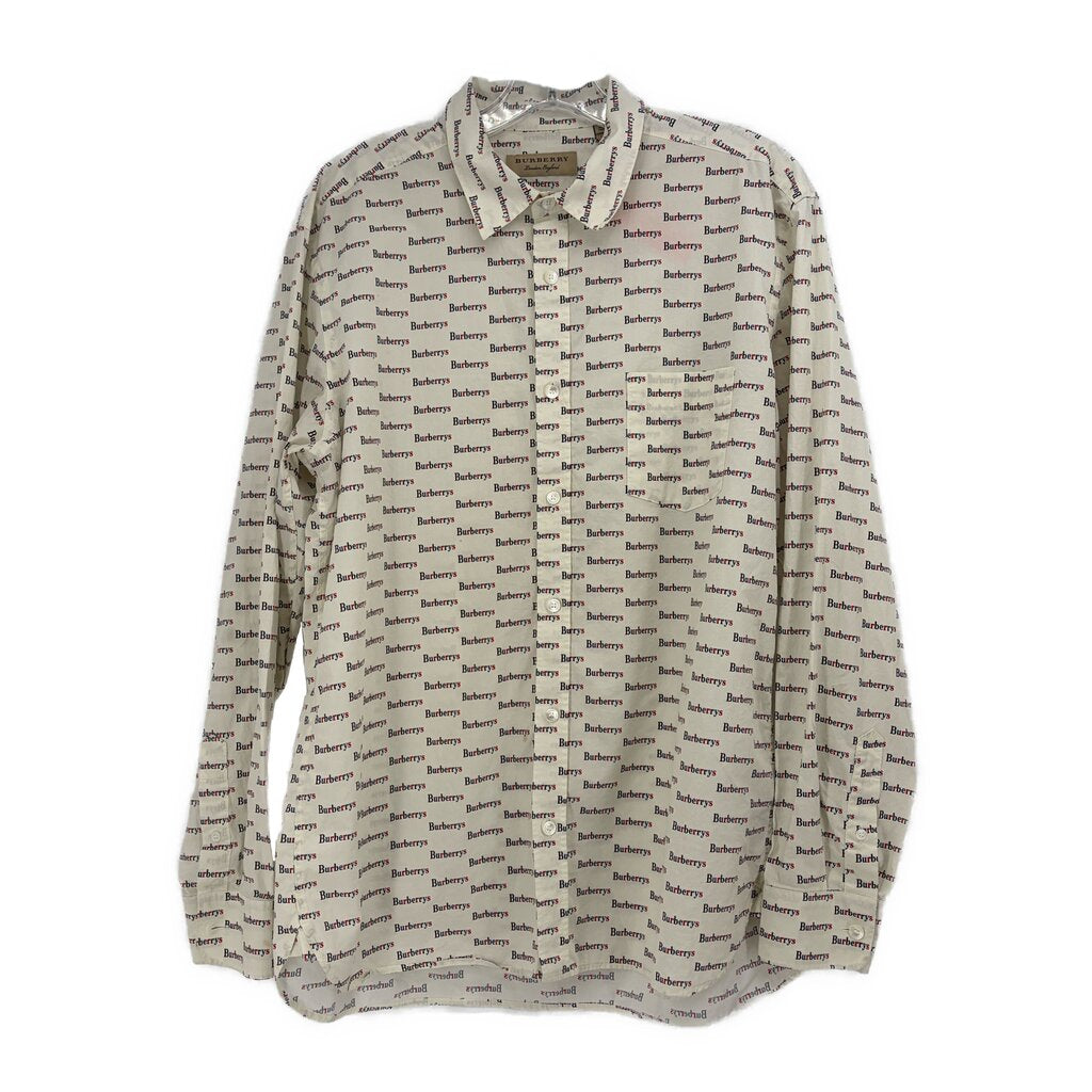 BURBERRY LOGO TOPS CREAM L