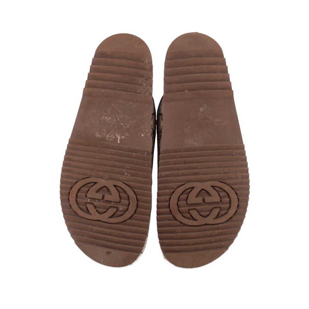 GUCCI HORSEBIT MULES GG/WEB 40.5 EU | 9.5 US