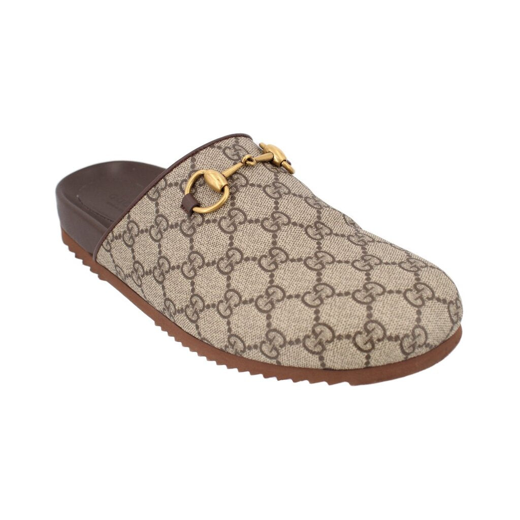 GUCCI HORSEBIT MULES GG/WEB 40.5 EU | 9.5 US