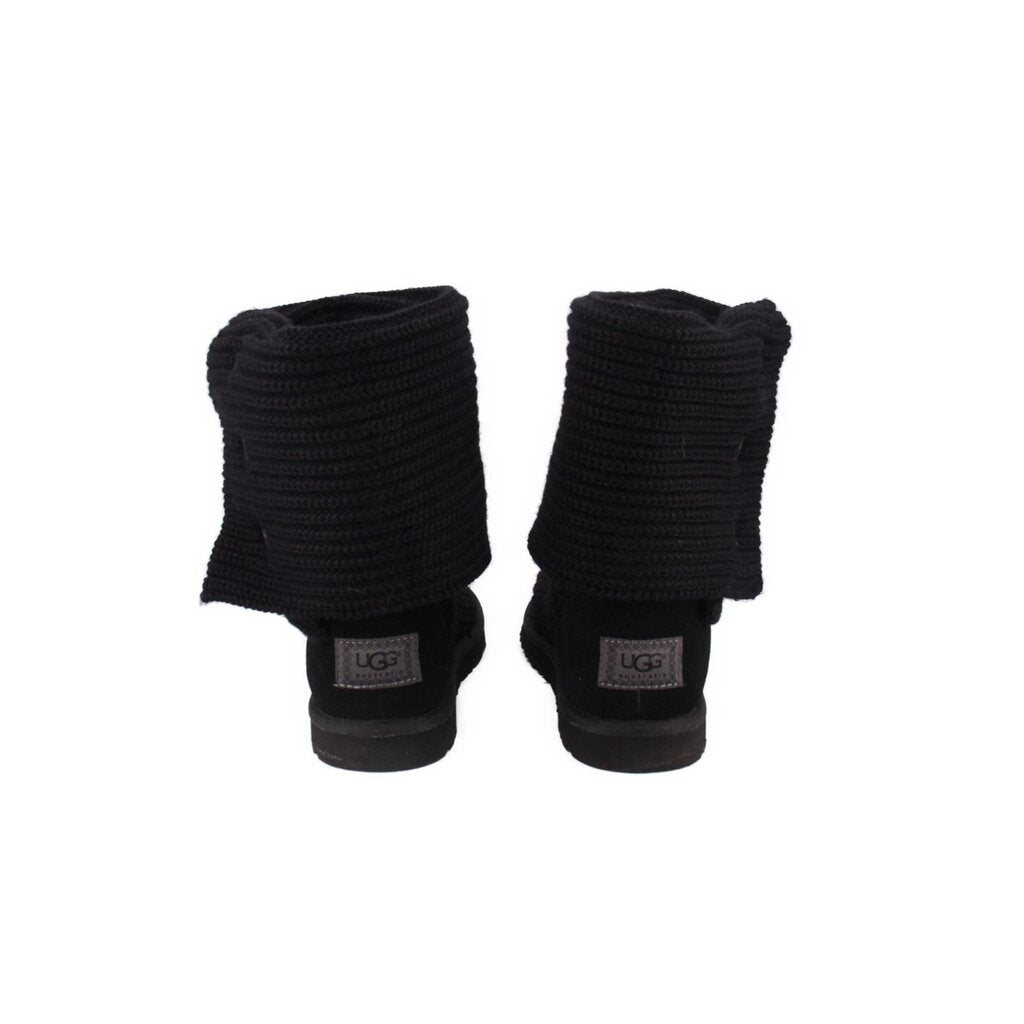 UGG KNIT BOOTS BLACK 9 US