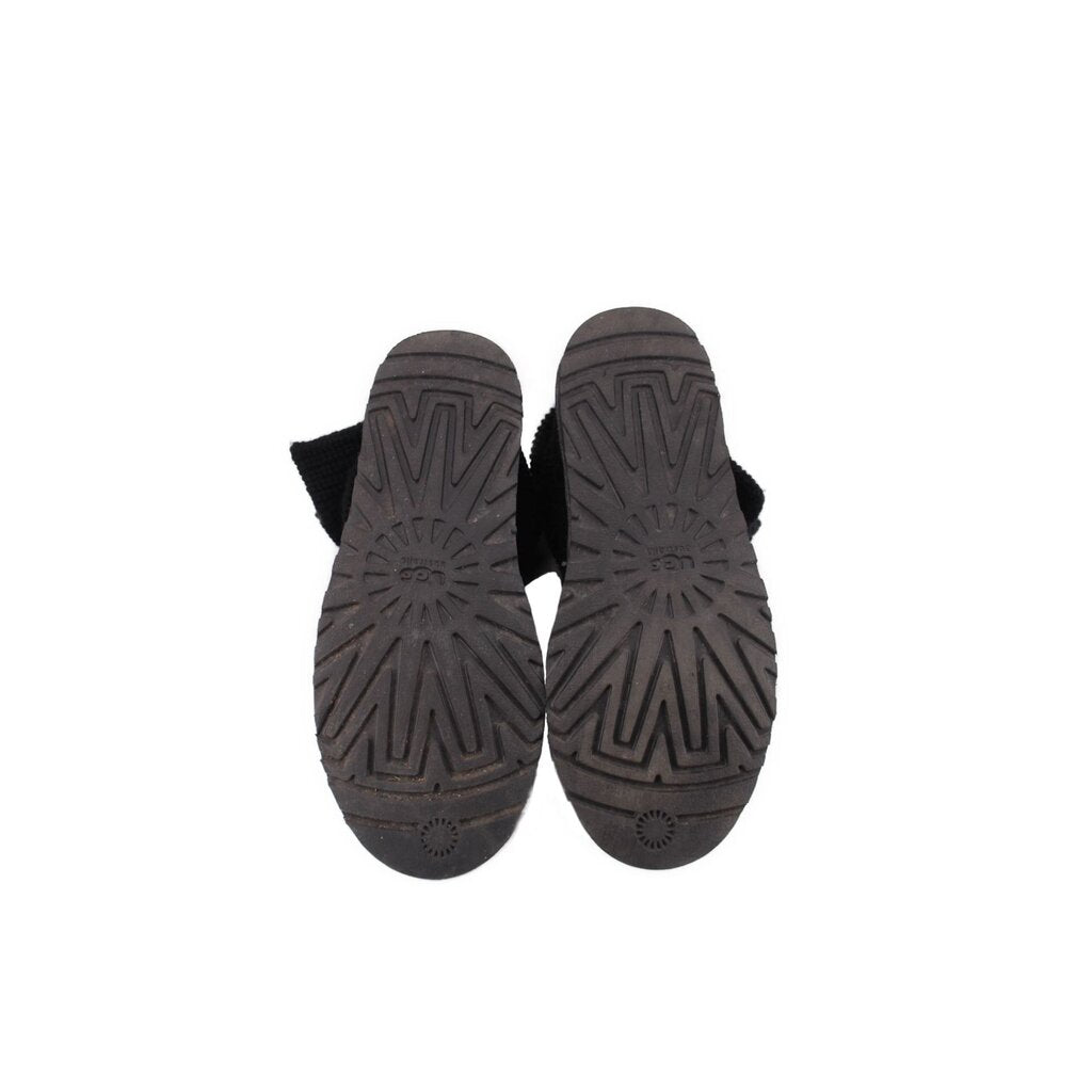 UGG KNIT BOOTS BLACK 9 US