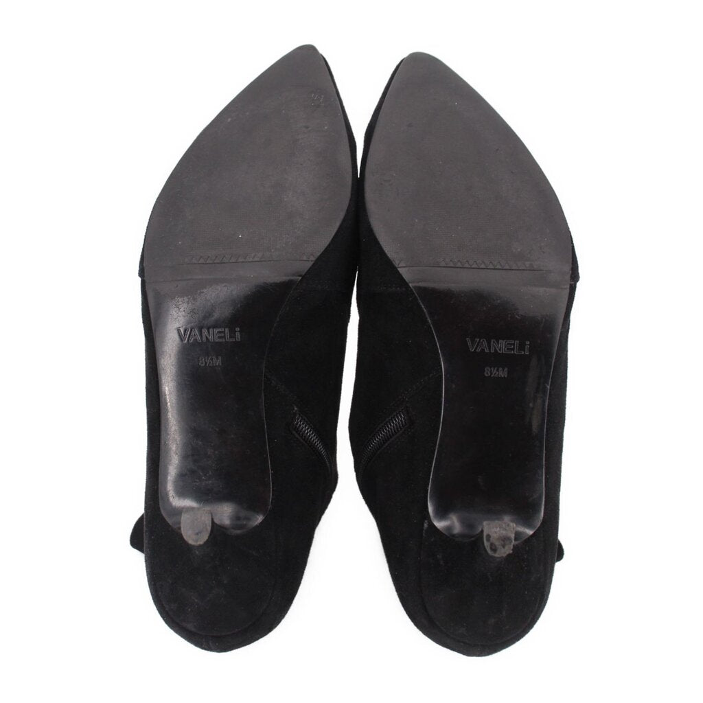 VANELI SUEDE ANKLE BOOTIES BLACK 8.5 US