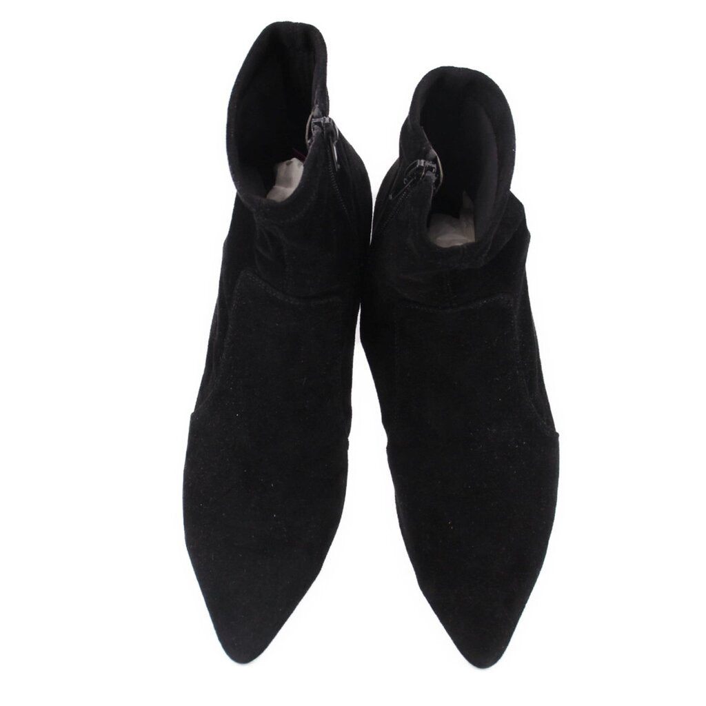 VANELI SUEDE ANKLE BOOTIES BLACK 8.5 US