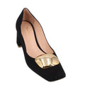 RUPERT SANDERSON SUEDE HEELS BLACK 40.5 EU / 9.5 US