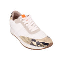 BANANA REP SNAKE SNEAKERS WHITE 9 US