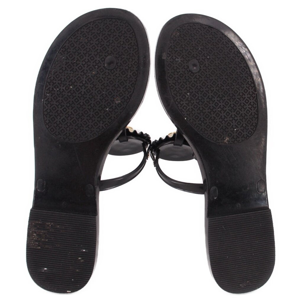 TORY BURCH MELODY SANDALS BLACK 9 US