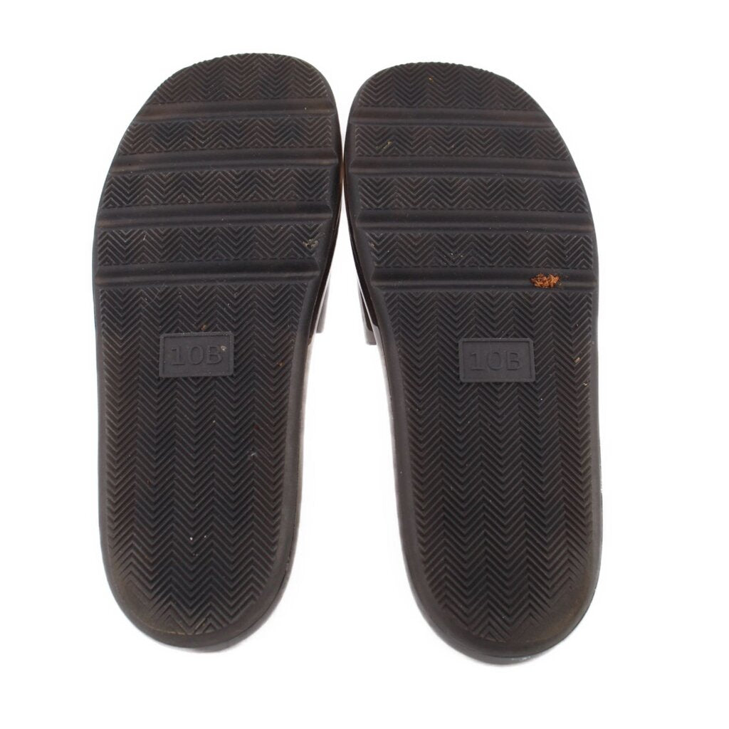 TORY BURCH BUBBLE JELLY SLIDE SANDALS BLACK 10 US