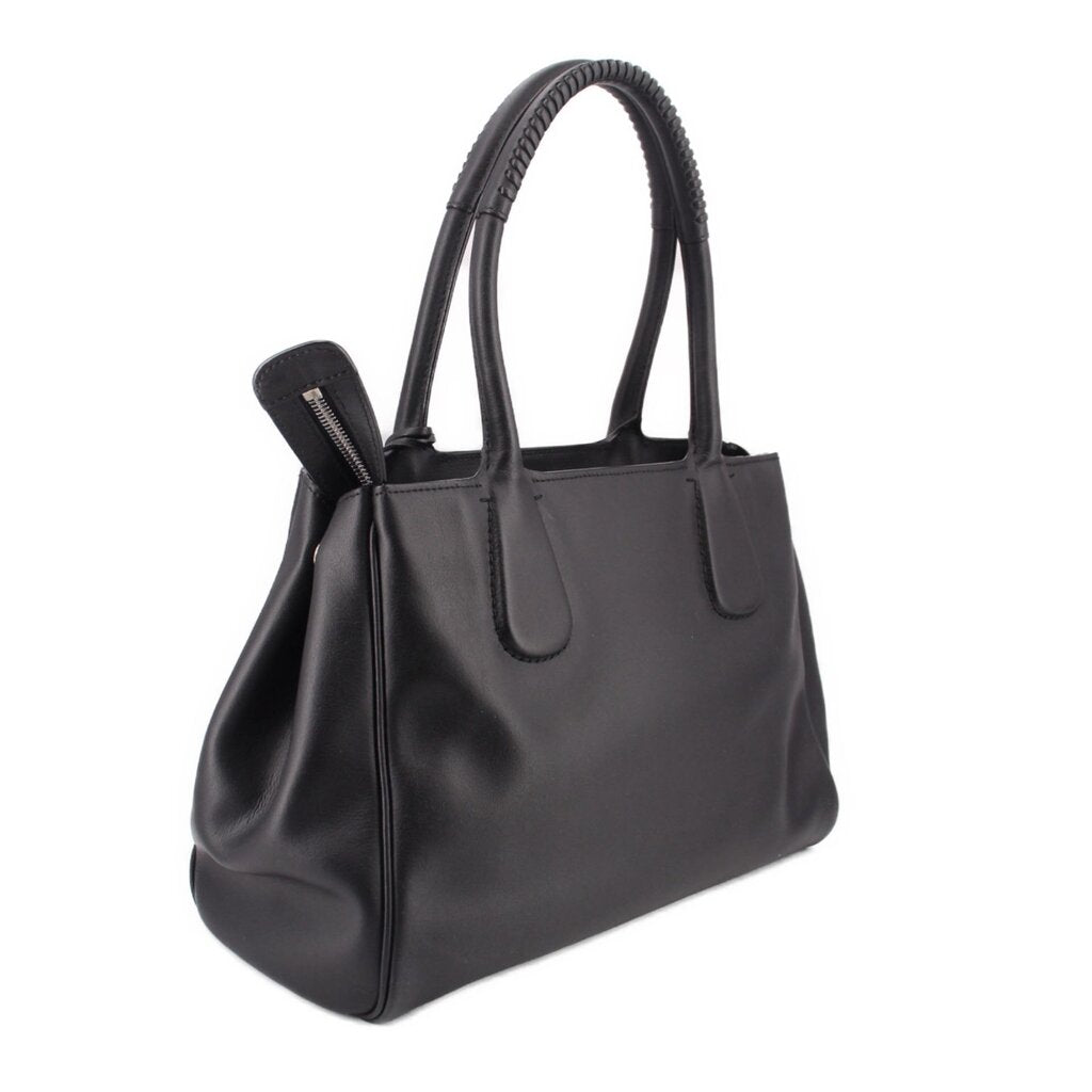 FERRAGAMO NOLITA LEATHER TOTES BLACK