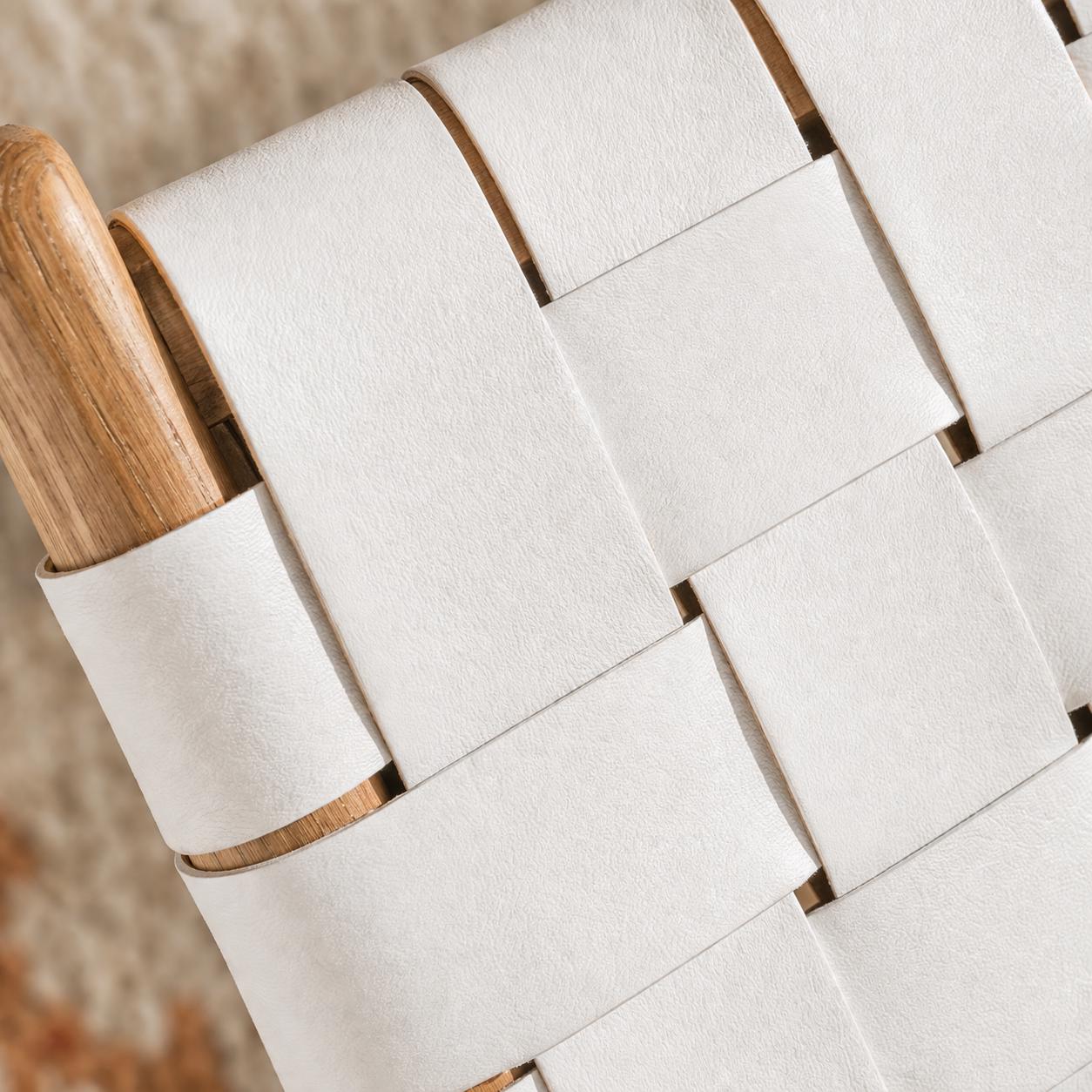 Moroccan Accent Chair — three-quarter angle