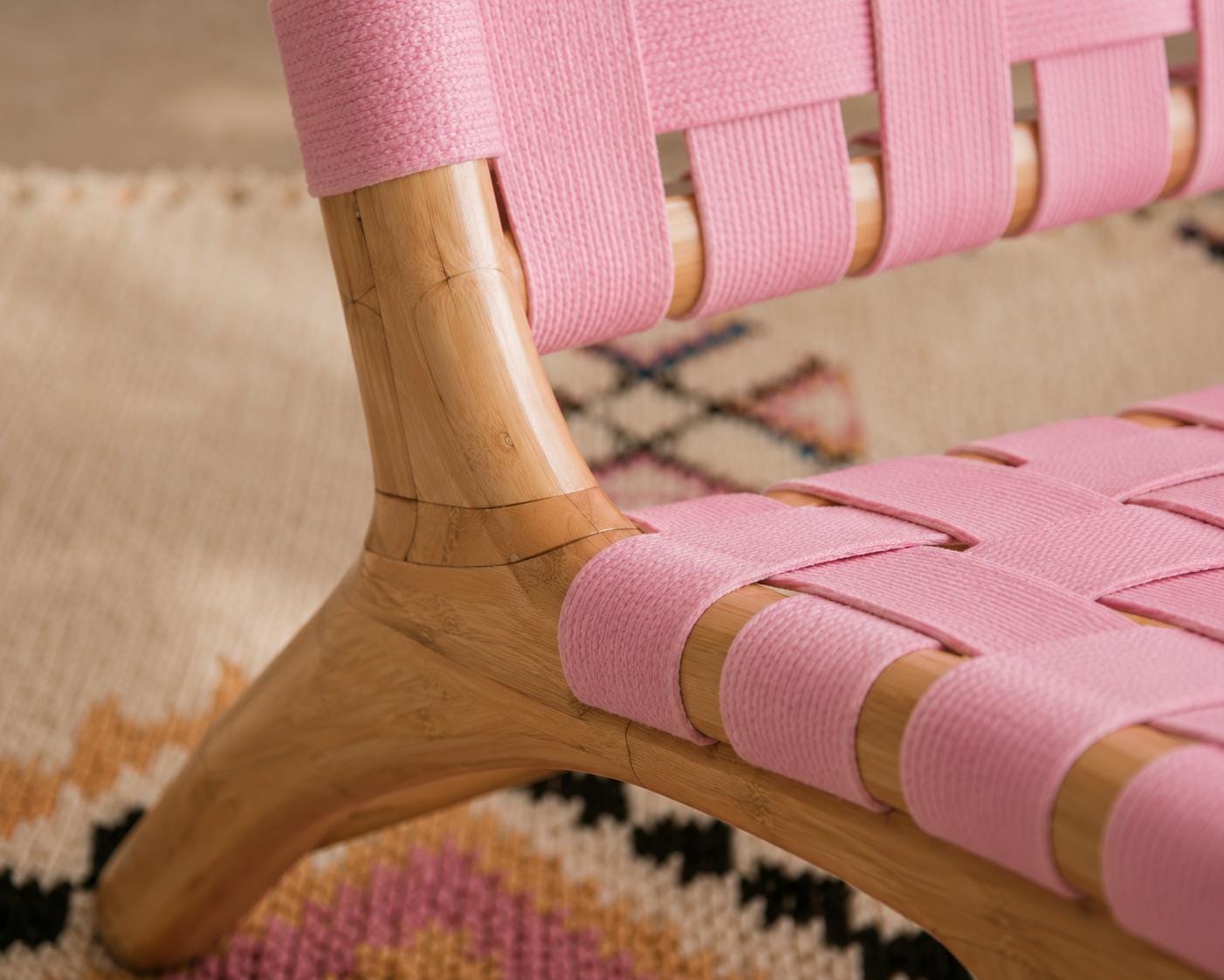 Moroccan Accent Chair — accent piece in bohemian interior