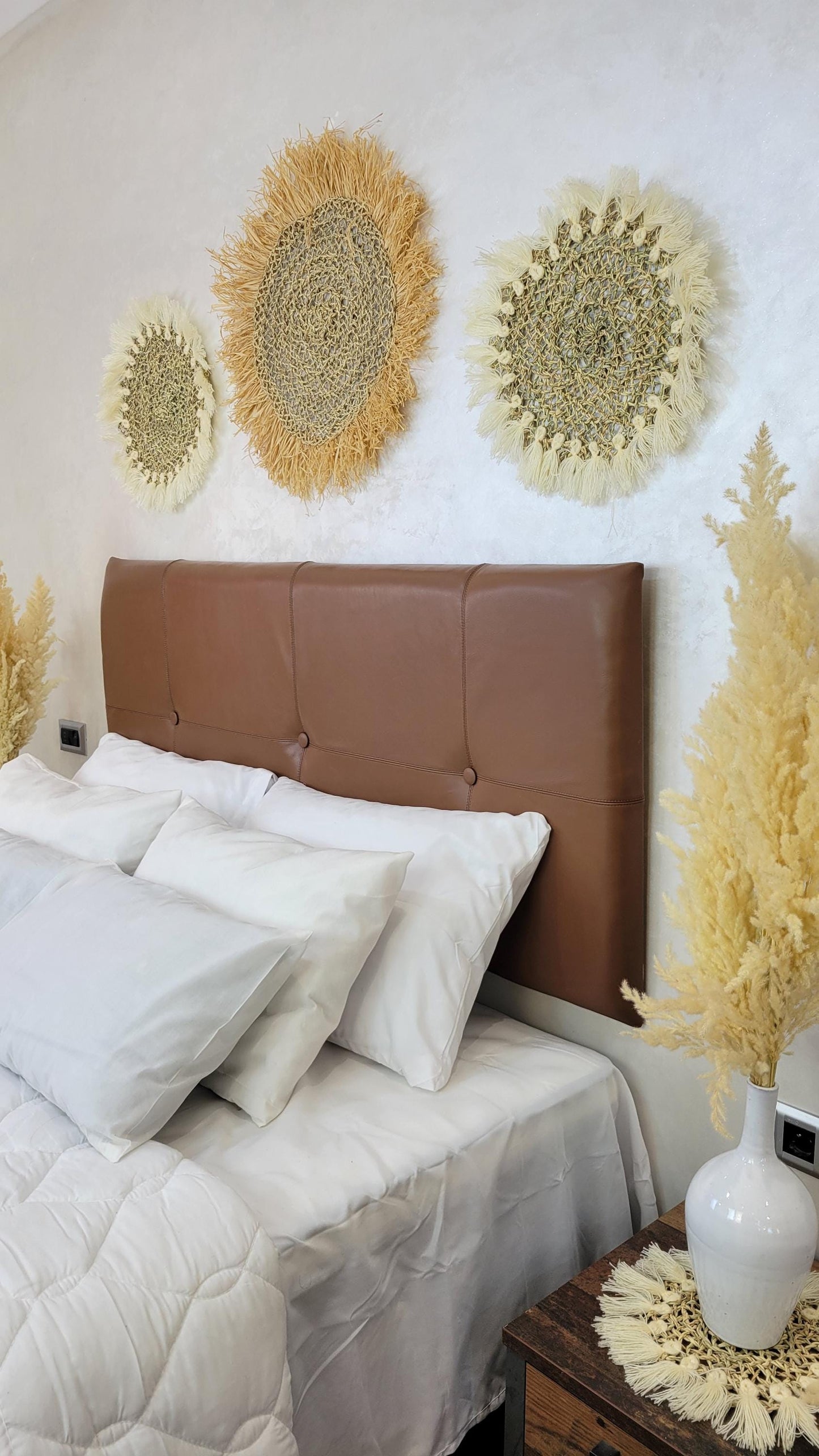 Modern Upholstered Headboard — Minimalist Wall Bed